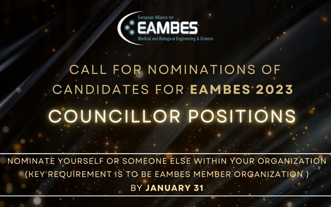 EAMBES Call for Nominations 2023 of Canditates for Councillor positions
